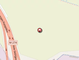 Carte de Dijon-broderie à Dijon