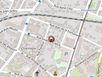 Carte de La Poste à Joué-lès-tours