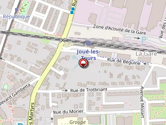 Carte de Aimt 37 à Joué-lès-tours