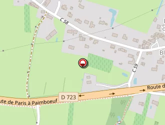 Carte de La Cabane A Couleurs à Oudon