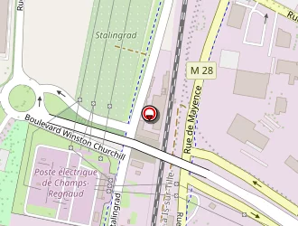 Carte de Verney à Dijon