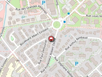 Carte de Tissot Jacques à Dijon