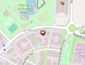 Carte de Cofely Services Gdf Suez à Dijon