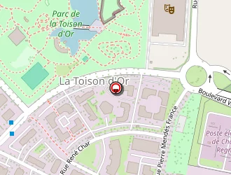 Carte de Engie Cofely à Dijon