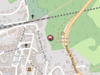 Carte de Simonin Edwige à Baume-les-dames