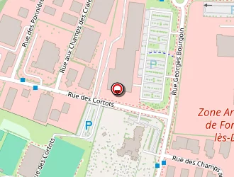 Carte de Centrakor à Fontaine-lès-dijon