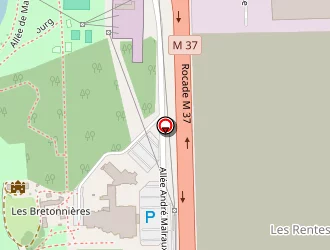 Carte de Espace Malraux à Joué-lès-tours