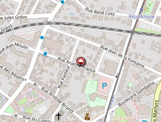 Carte de Carpy Coiffeur à Joué-lès-tours