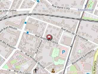 Carte de A G P S à Joué-lès-tours