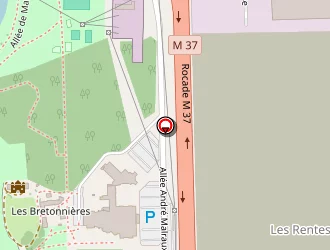 Carte de Centre Vitaforme à Joué-lès-tours