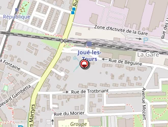 Carte de David Quentin à Joué-lès-tours