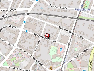 Carte de Tours Emploi Services à Joué-lès-tours