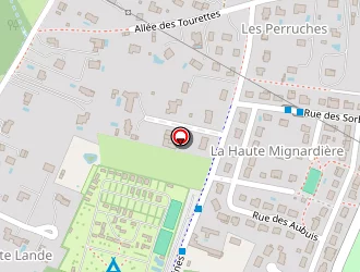 Carte de Parc De Loisirs La Mignardière à Ballan-miré