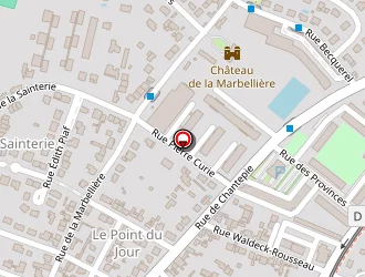 Carte de Accompagner La Vie à Joué-lès-tours