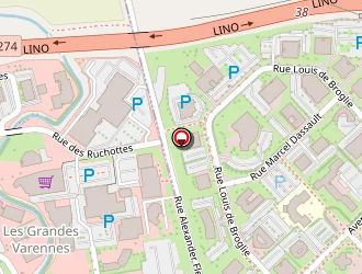 Carte de Top Duo à Dijon