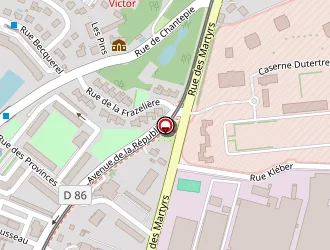 Carte de N Et W à Joué-lès-tours