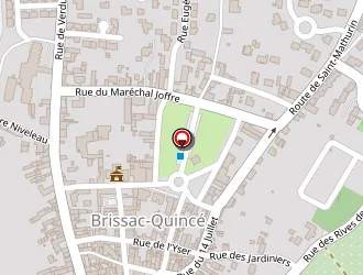 Carte de Soregor à Brissac-quincé