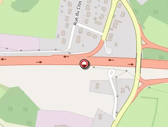 Carte de Samat Ouest à Prinquiau