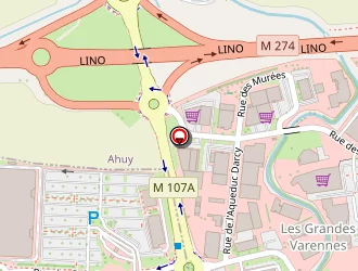 Carte de L'atelier à Ahuy