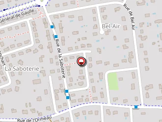 Carte de Defih à Saint-avertin