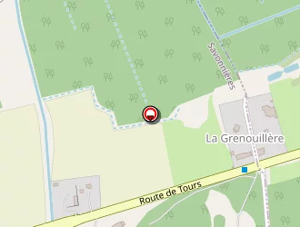 Carte de Les Cèdres à Savonnières