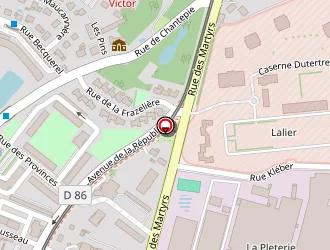 Carte de Securas Private Security à Joué-lès-tours