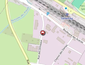 Carte de Usr Ambulances (unité De Secours Régional) à Savenay