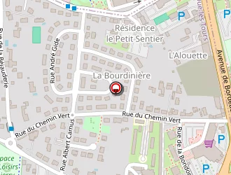 Carte de Adoma à Joué-lès-tours