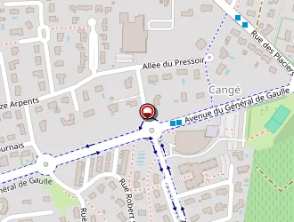 Carte de Gaudemer Wilfrid à Saint-avertin