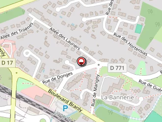 Carte de Espace Terrena à Savenay