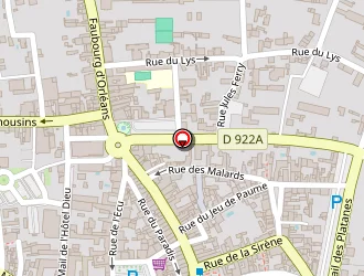 Carte de Lewinger à Romorantin-lanthenay