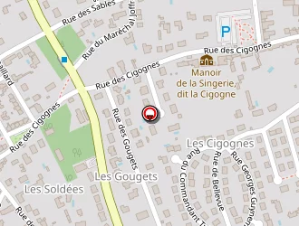 Carte de Chartier Denise à Saint-avertin