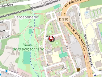 Carte de Aurore à Tours