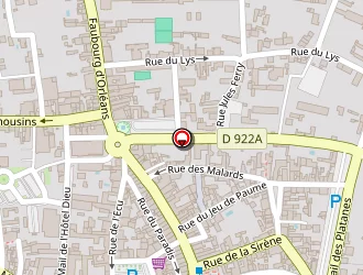 Carte de Léchaudé à Romorantin-lanthenay