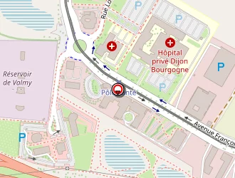 Carte de Mcdonald's à Dijon