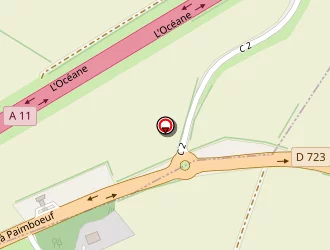 Carte de Guillou à Couffé