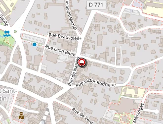 Carte de La Fee Boutique à Savenay