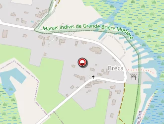 Carte de Auberge De Bréca (abd) à Saint-lyphard