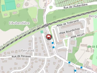 Carte de Gilbert Nicolas à Tours