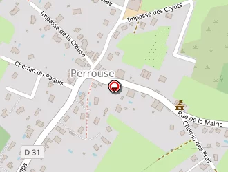 Carte de Ressuge Pierre à Perrouse