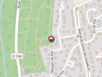 Carte de Gueneau Guy à Belleneuve