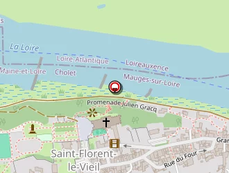 Carte de Camping à Saint-florent-le-vieil