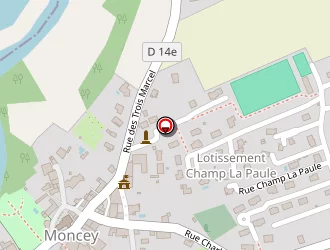 Carte de Triponney John à Moncey