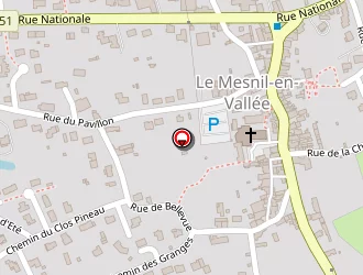 Carte de Rethore-belouin (gaec) à Mesnil-en-vallée (le)