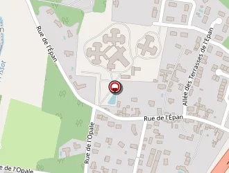 Carte de Asante Sana Sci à Joué-lès-tours