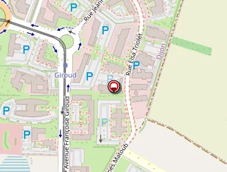 Carte de Pavillon Bacchus à Dijon