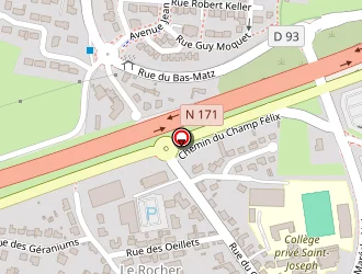 Carte de Damien Hamon à Savenay