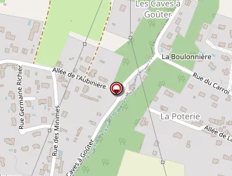 Carte de Roques Luce à Larçay