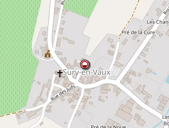 Carte de Id Pc à Sury-en-vaux