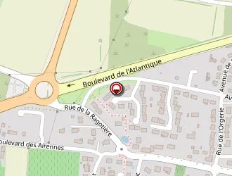 Carte de Pineau David Denise à Saint-géréon